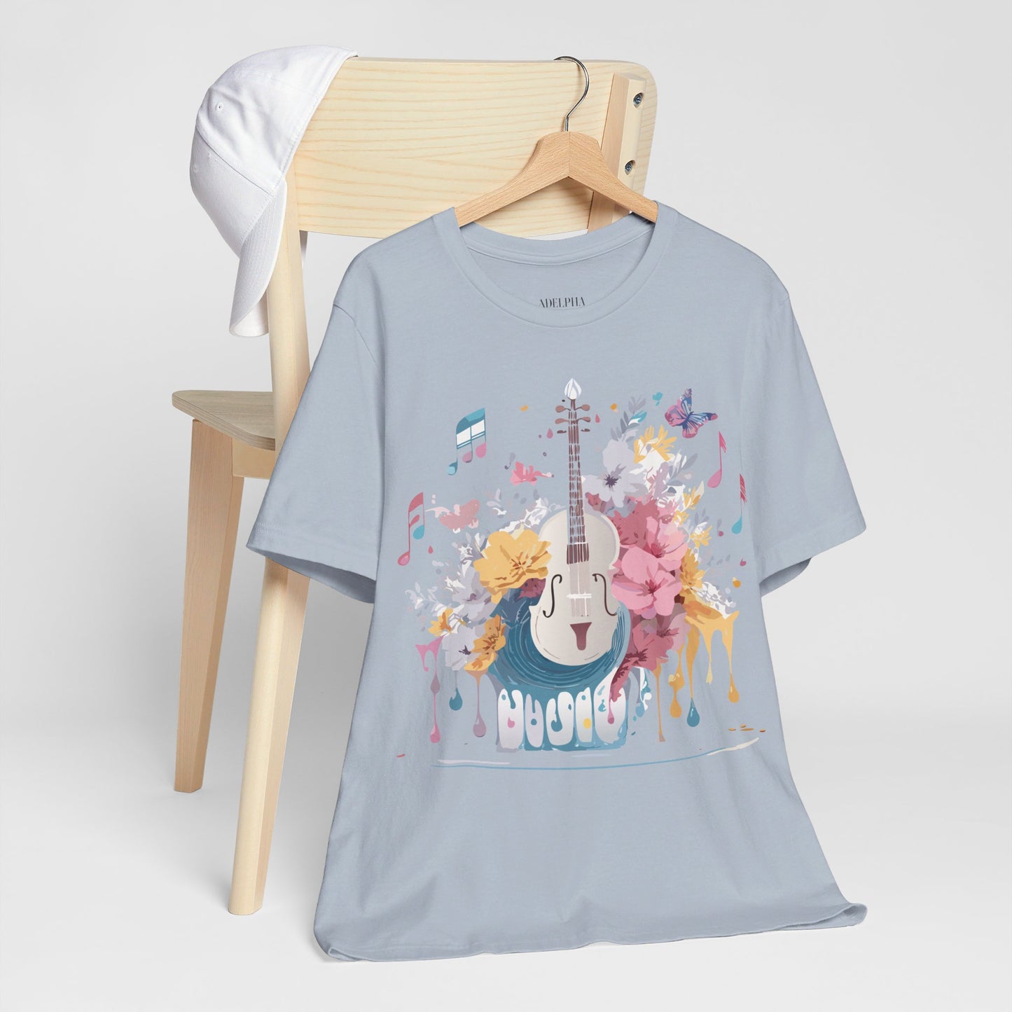 Natural Cotton Tee Shirt - Music collection