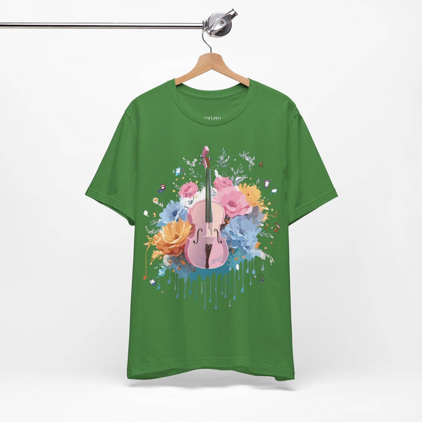 Natural Cotton Tee Shirt - Music Collection