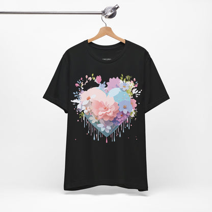 Natural Cotton Tee Shirt - Love Story Collection Printify