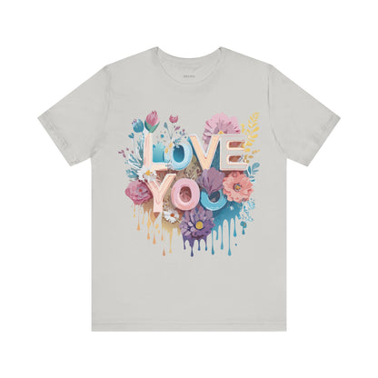 Natural Cotton Tee Shirt - Love story Collection Printify