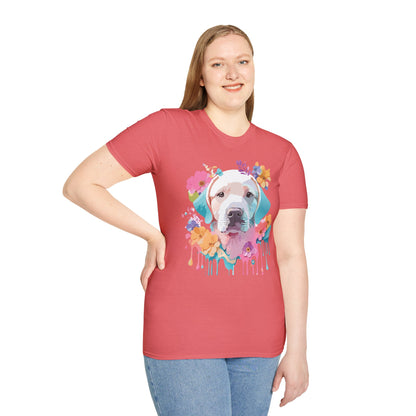 Dog Shirt Unisex Animal Tee Softstyle Gildan 64000 Short Sleeve Tee