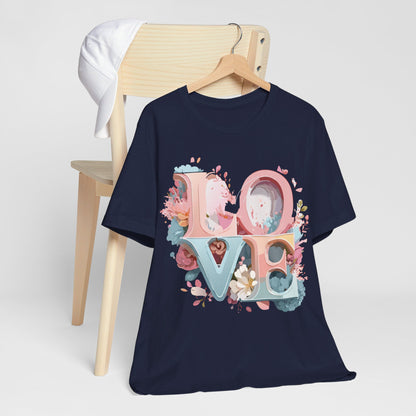 Natural Cotton Tee Shirt - Love Story Collection Printify