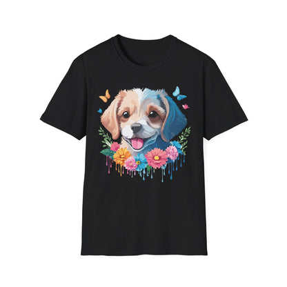 Dog Shirt Unisex Softstyle Tee Gildan 64000 100 Percent Ring Spun Cotton