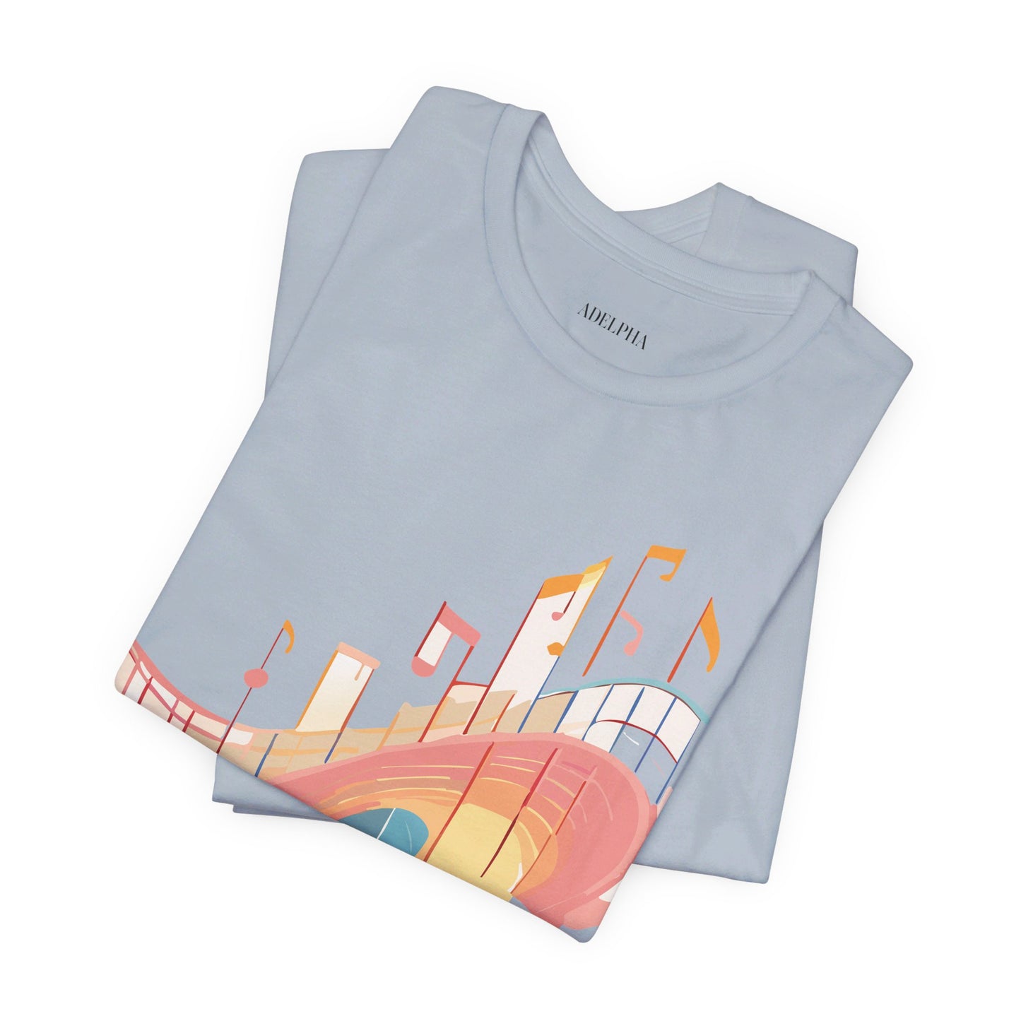 Natural Cotton Tee Shirt - Music collection