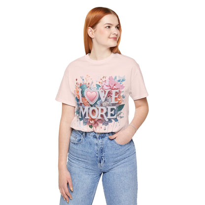 Natural Cotton Tee Shirt - Love story Collection Printify