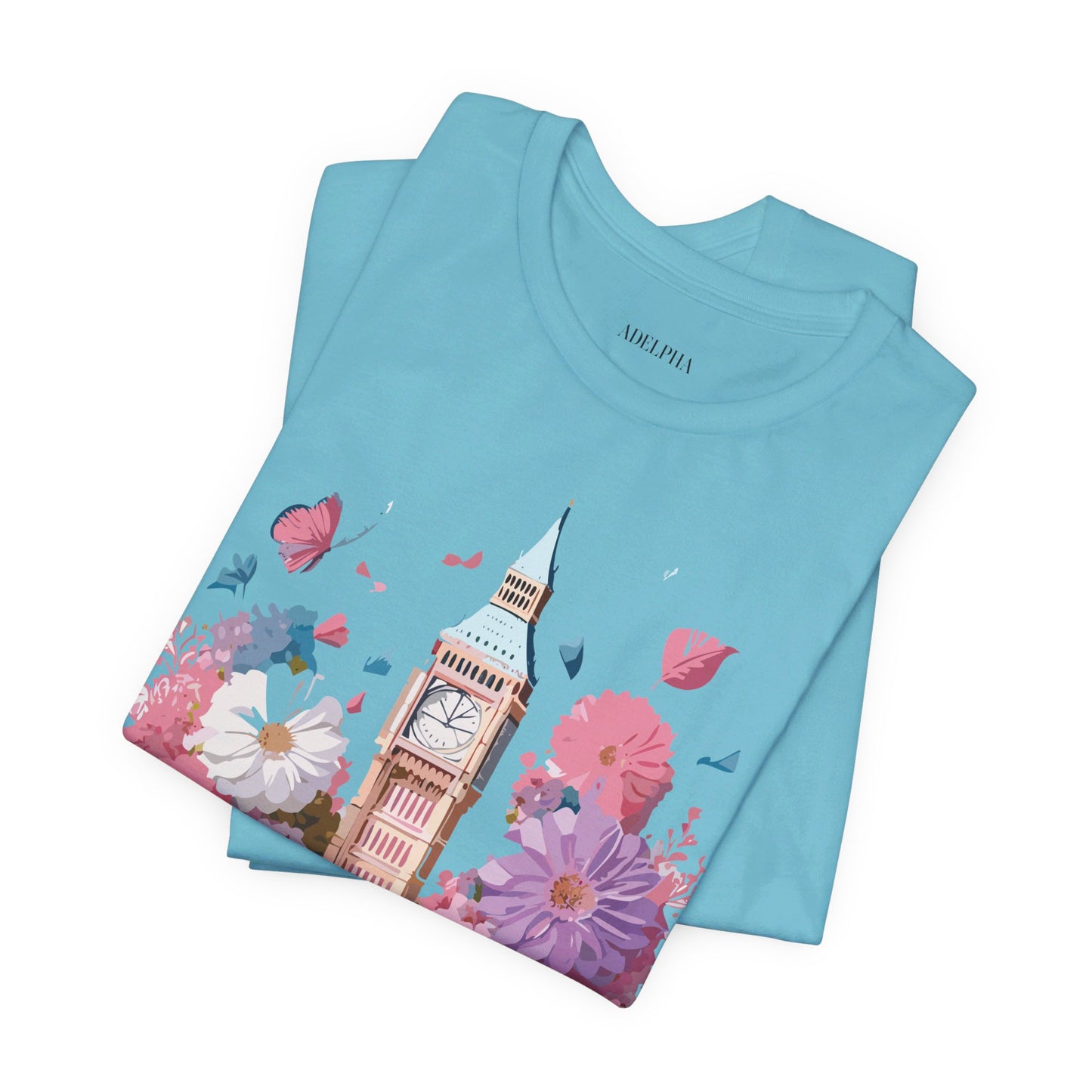 Natural Cotton Tee Shirt - Beautiful Places Collection - London