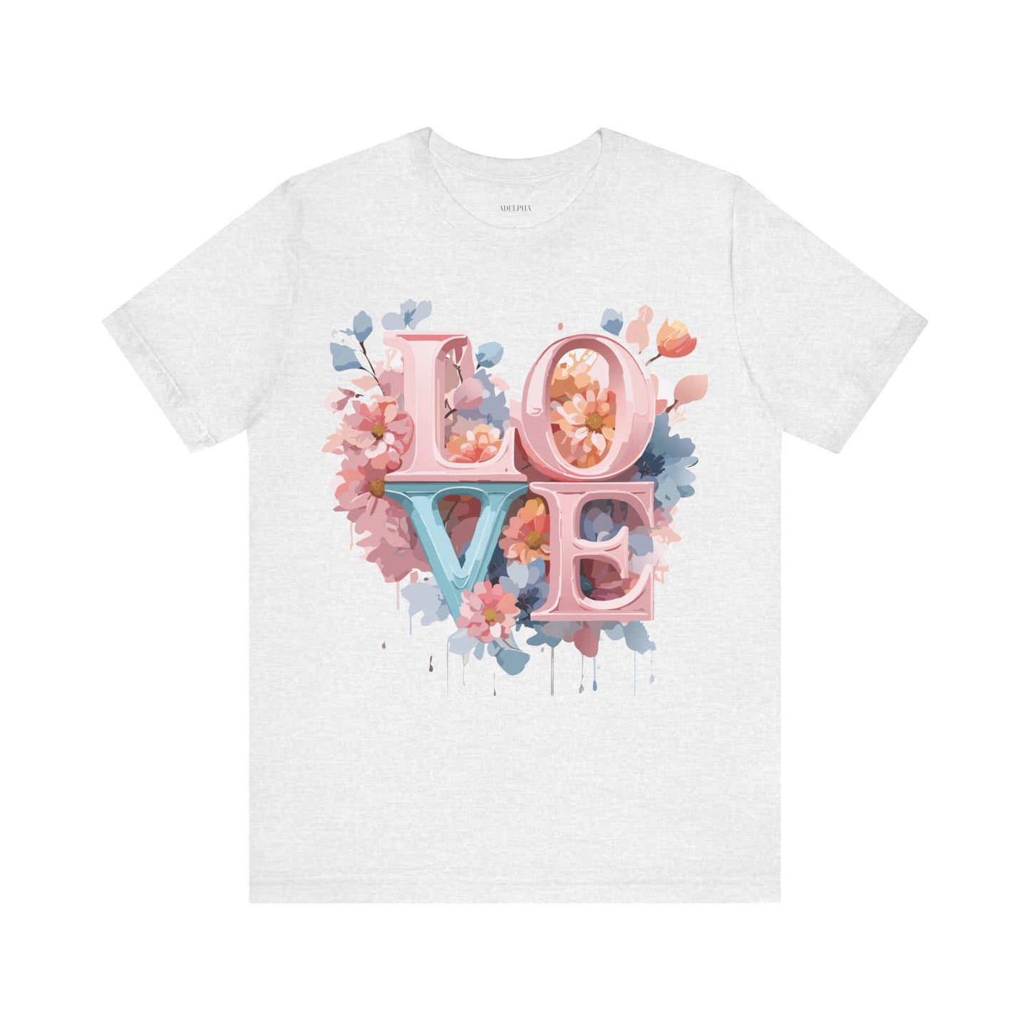 T-Shirt aus natürlicher Baumwolle – Love Story-Kollektion