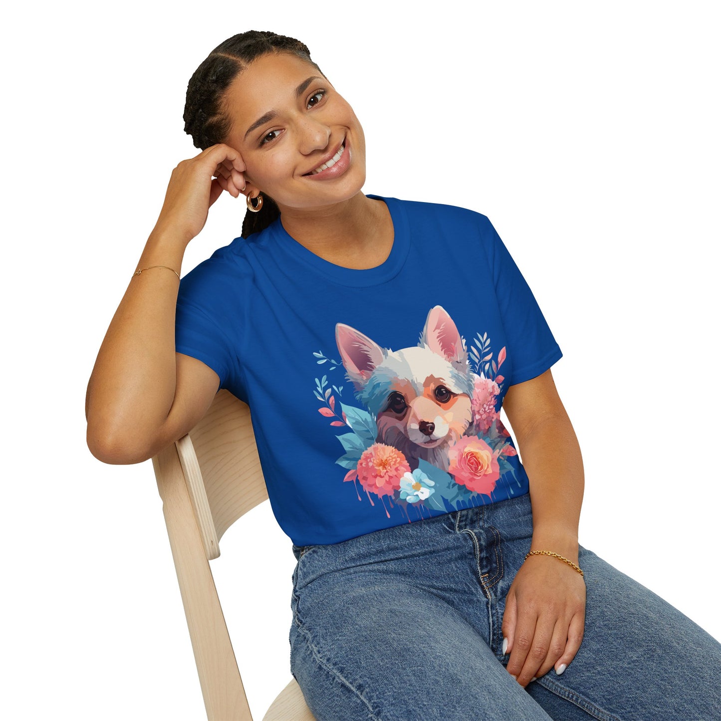 Dog Shirt, Shirt with Dog, Animal Tee, Shirt with Animals