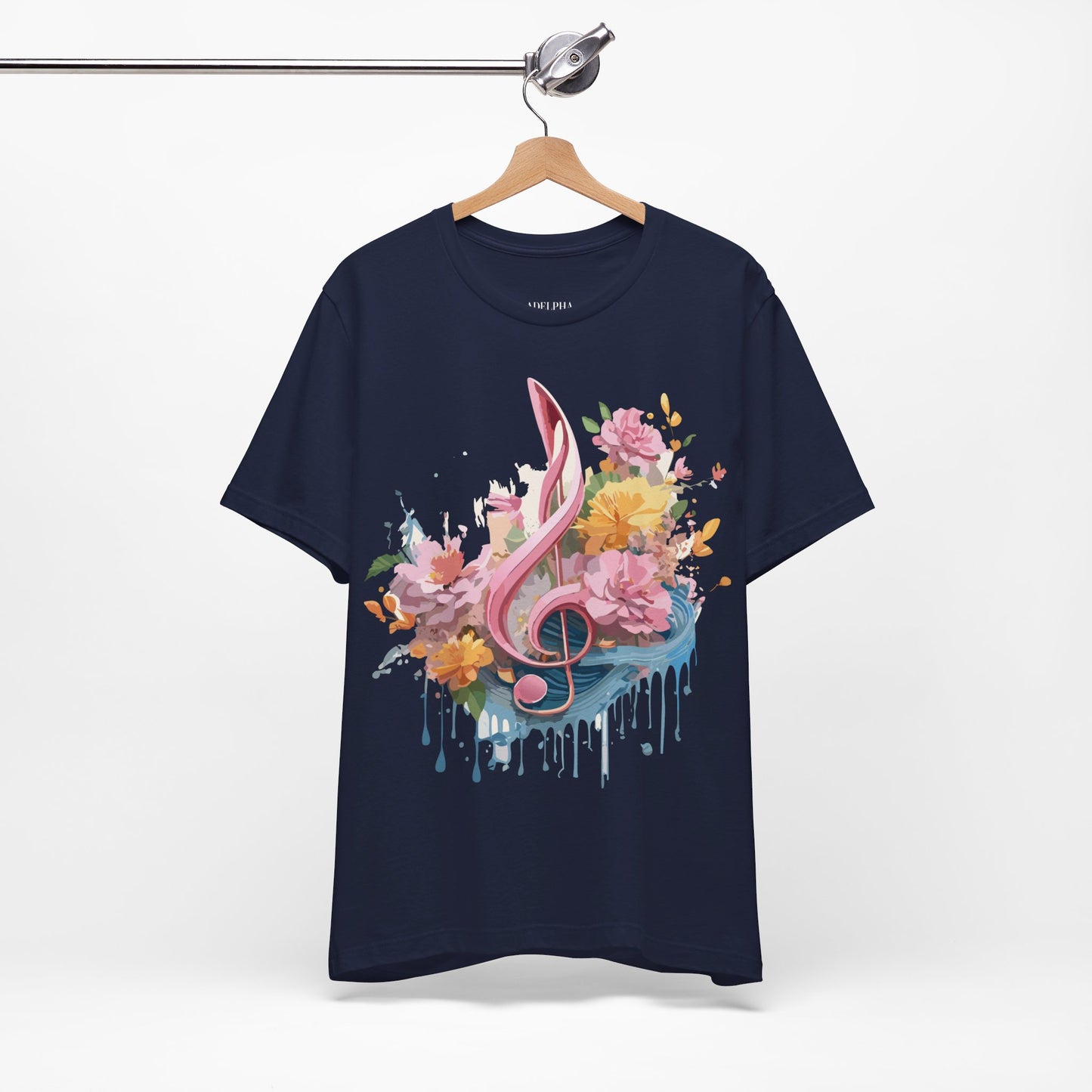 Natural Cotton Tee Shirt - Music Collection