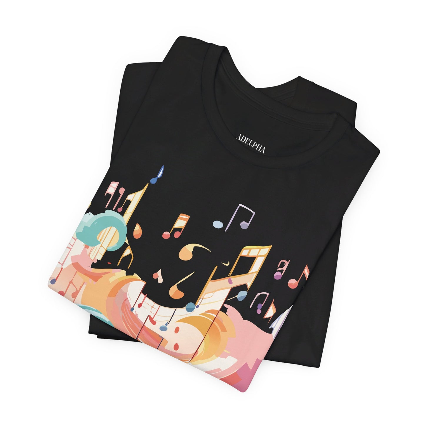 T-shirt en coton naturel - Collection Musique