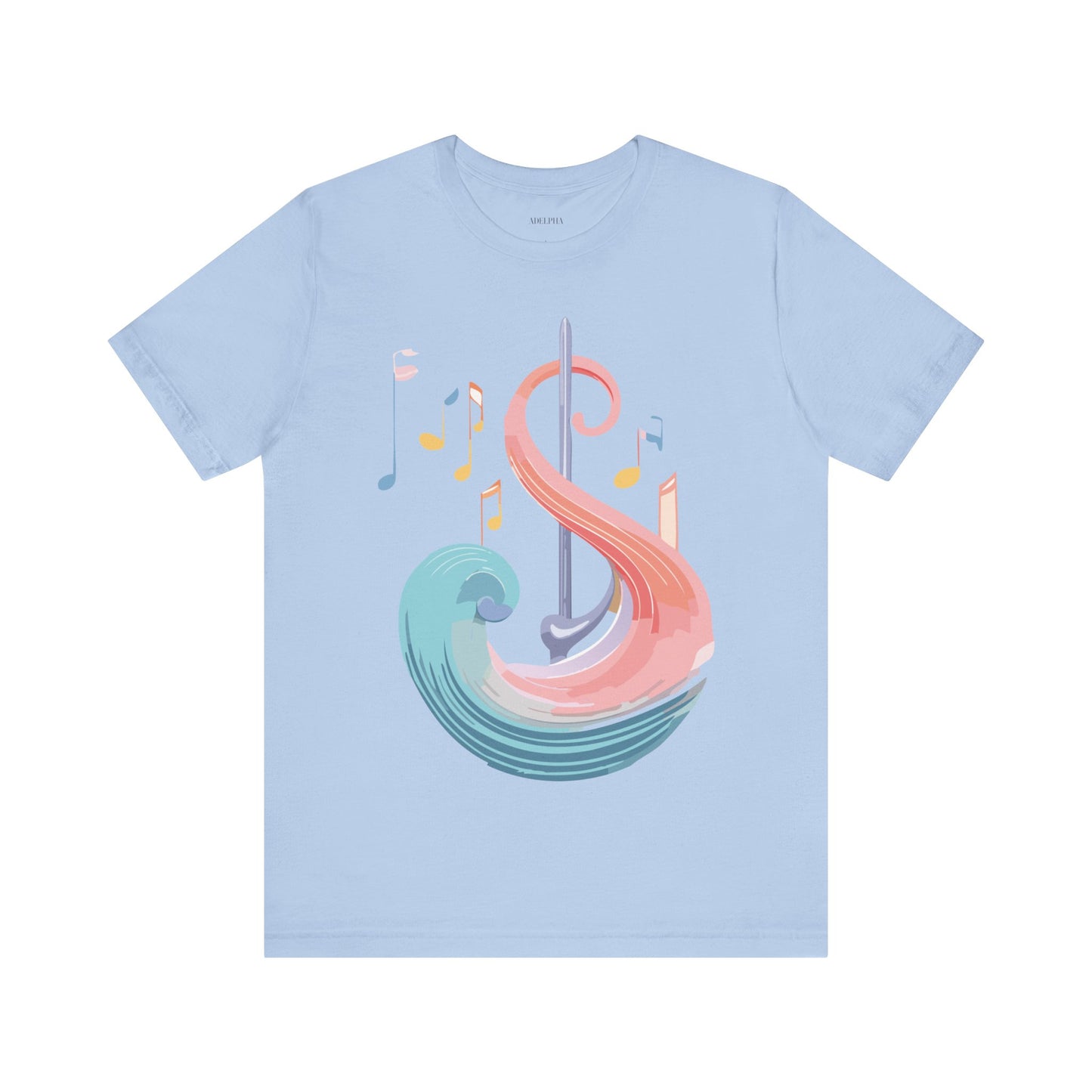 T-shirt en coton naturel - Collection Musique