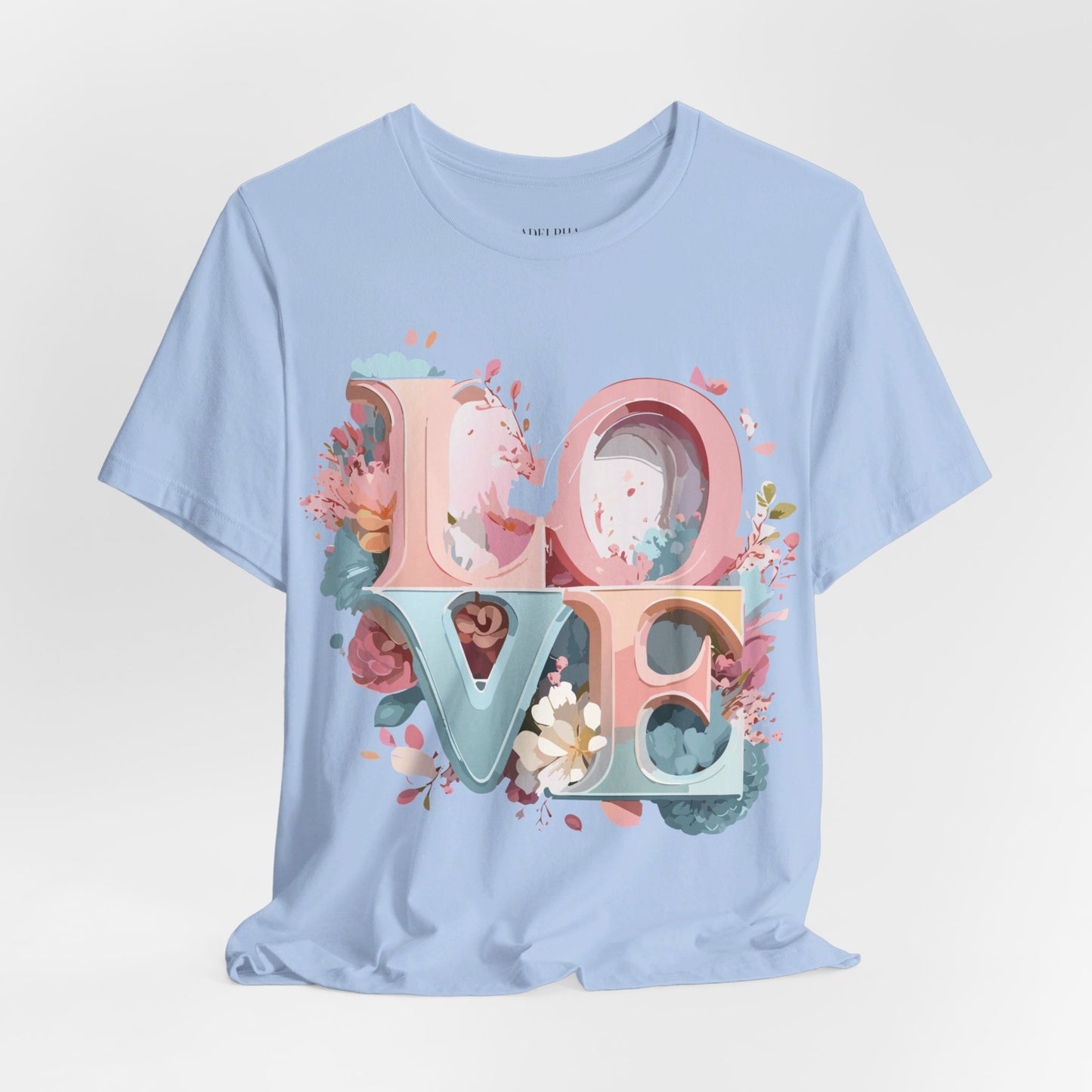 Natural Cotton Tee Shirt - Love story Collection