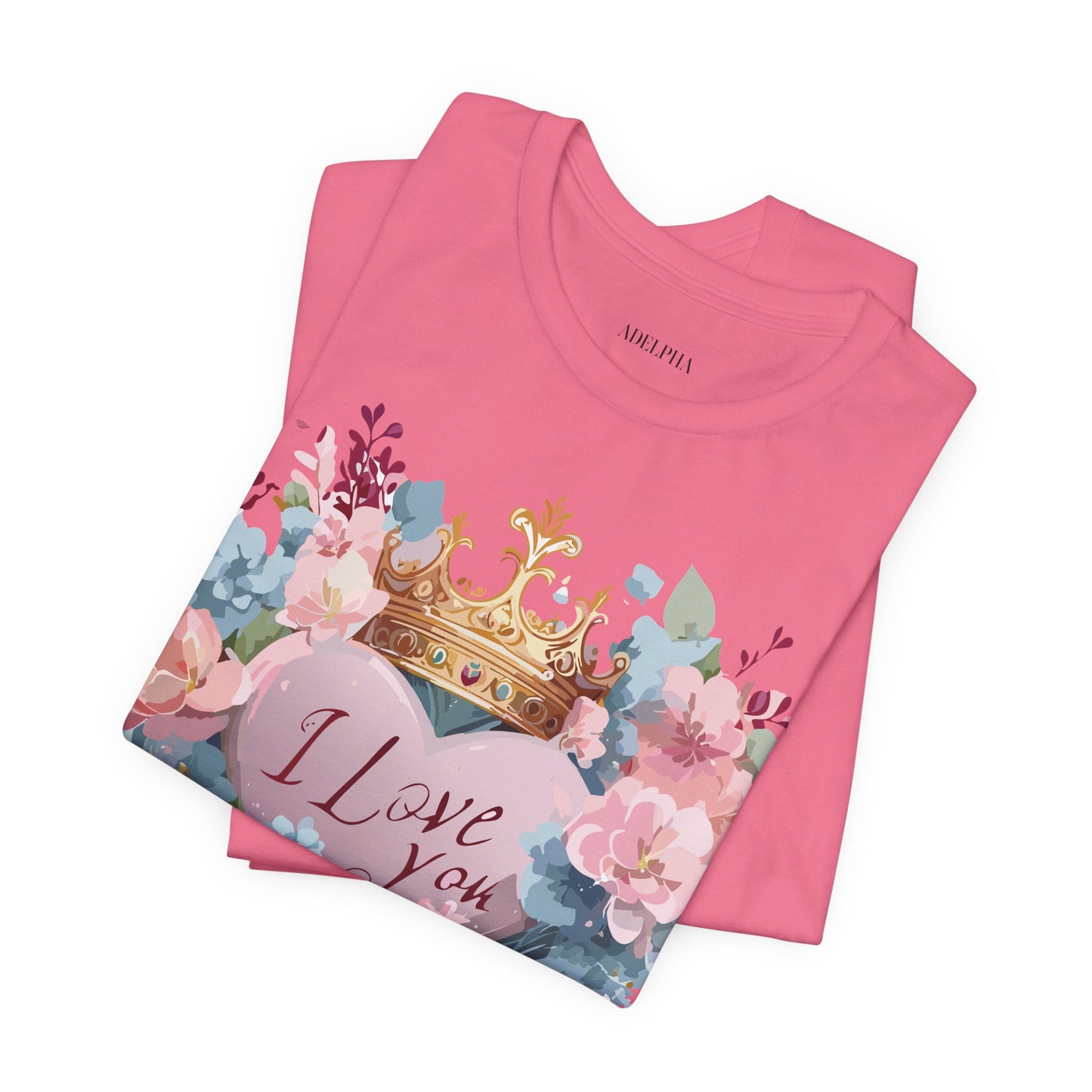 Natural Cotton Tee Shirt - Love story Collection