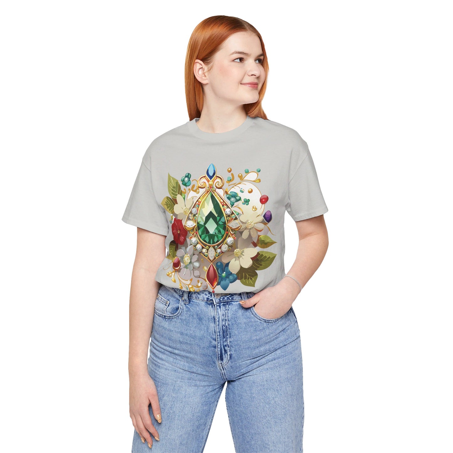 T-Shirt aus natürlicher Baumwolle – Queen Collection