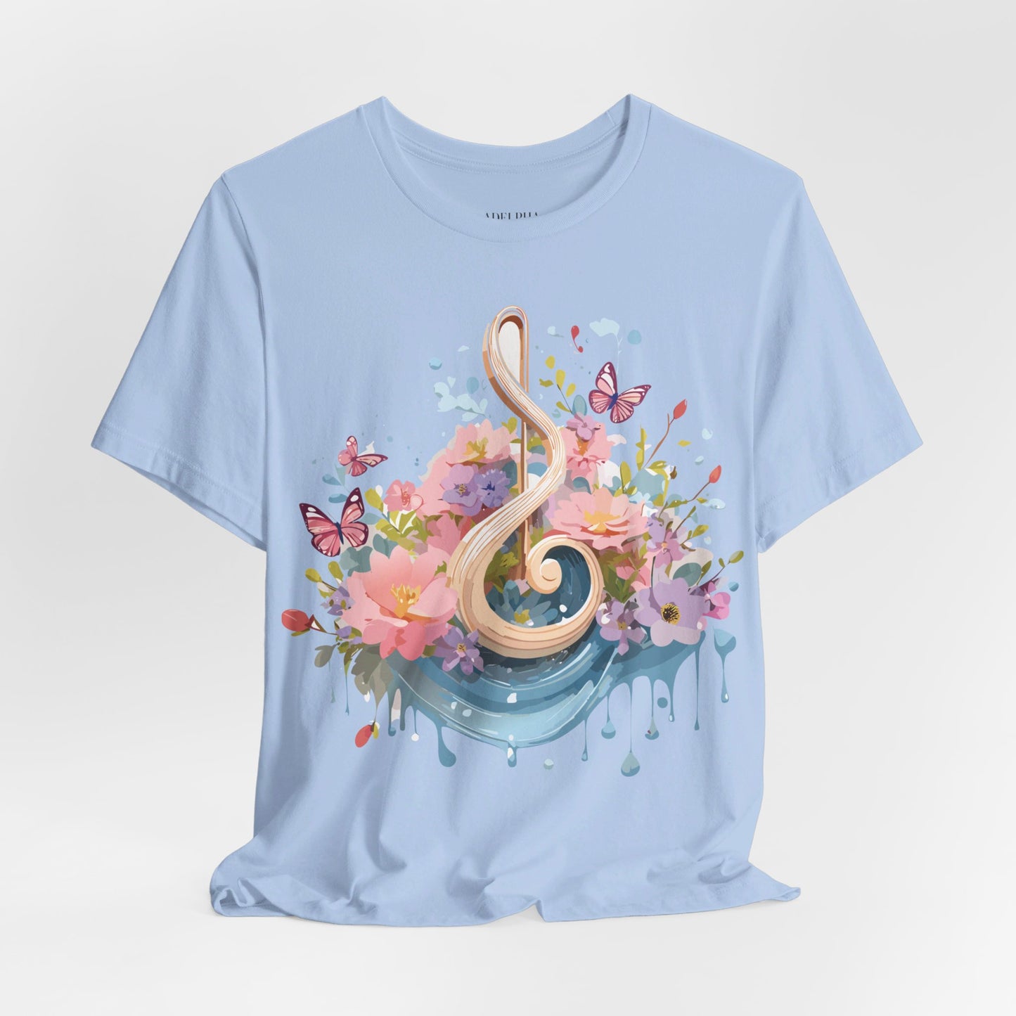 T-shirt en coton naturel - Collection Musique