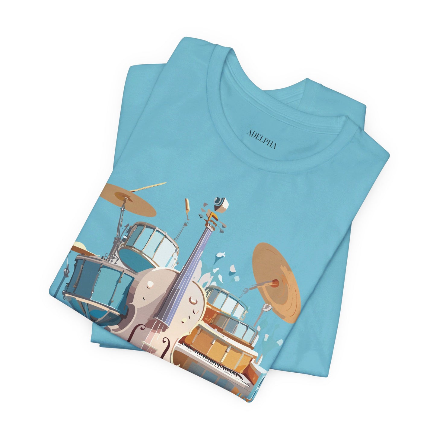 Natural Cotton Tee Shirt - Music collection