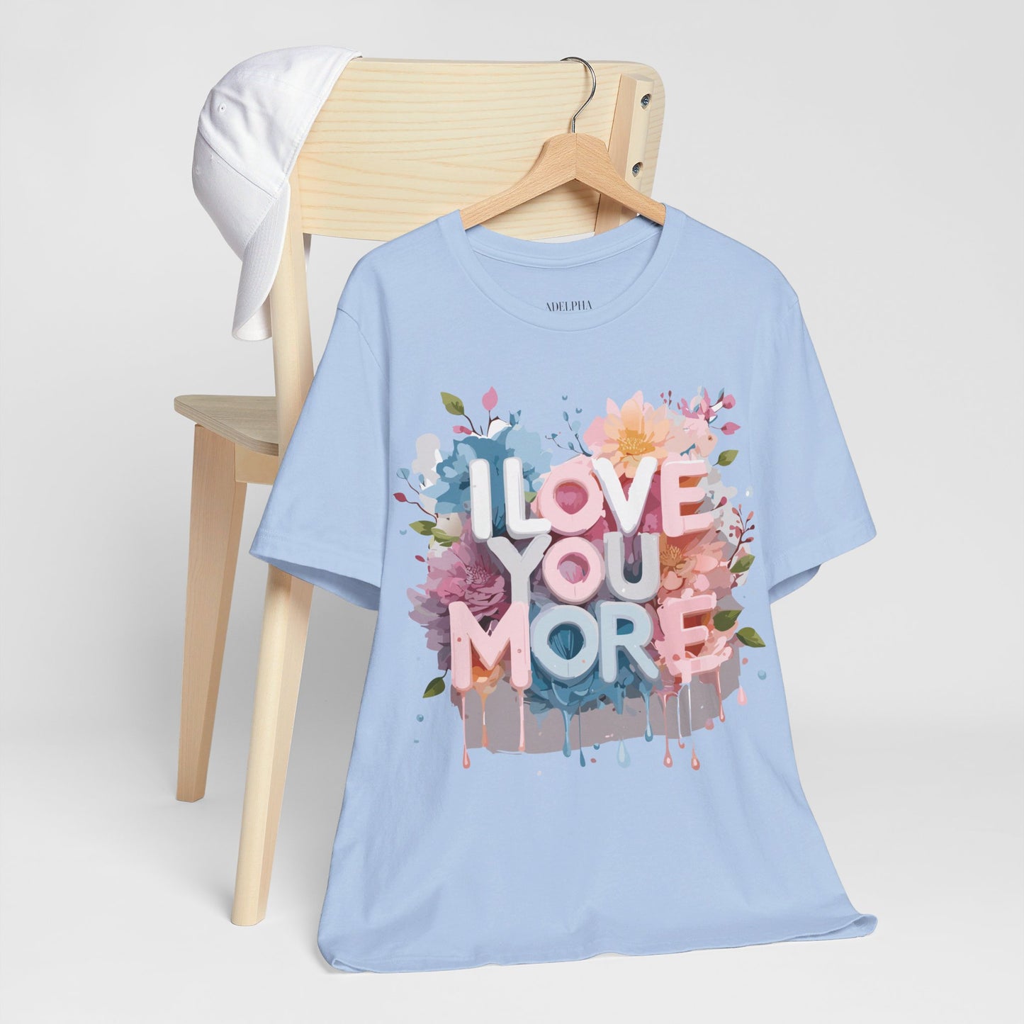 Natural Cotton Tee Shirt - Love story Collection