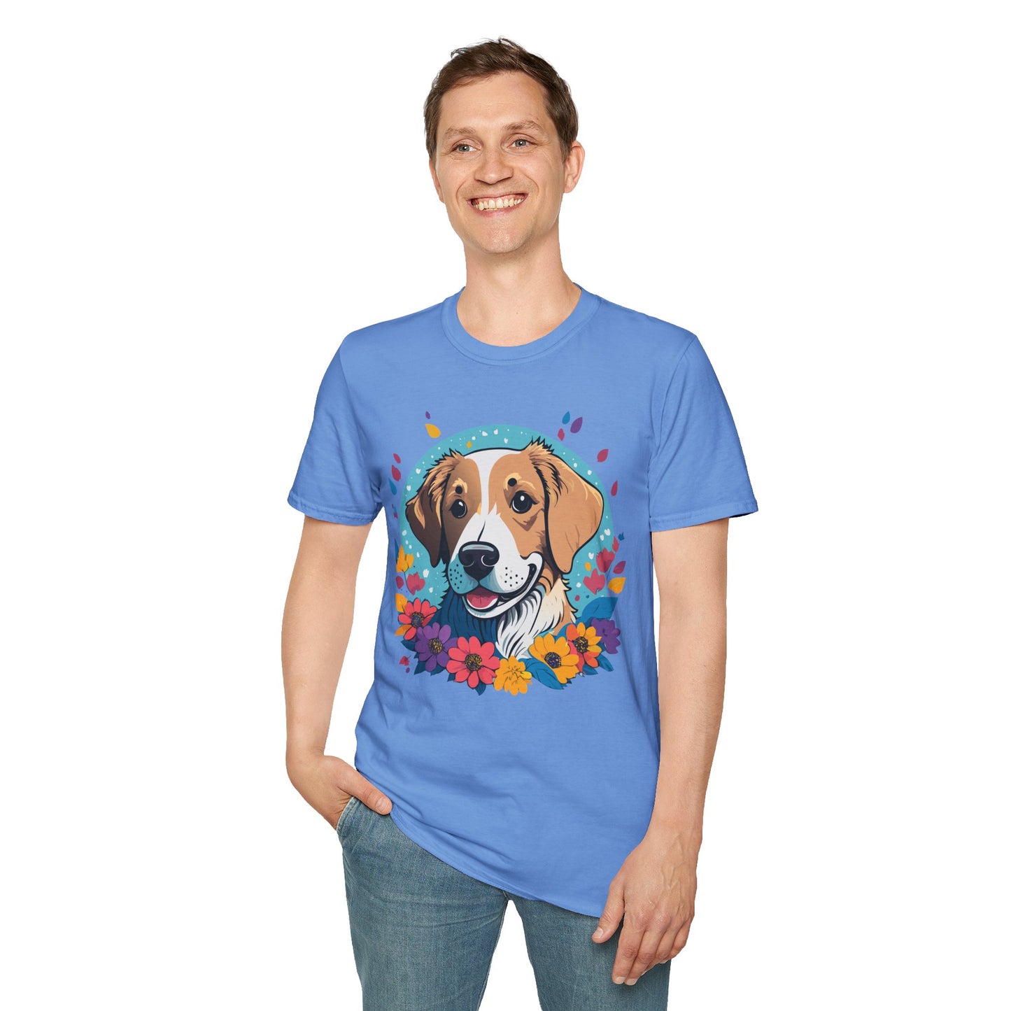 Dog Shirt, Shirt with Dog, Animal Tee, Shirt with Animals
