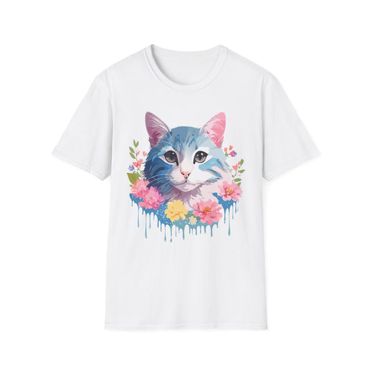Cat Shirt, Shirt with Cat, Cats Tee, Kitten Tee