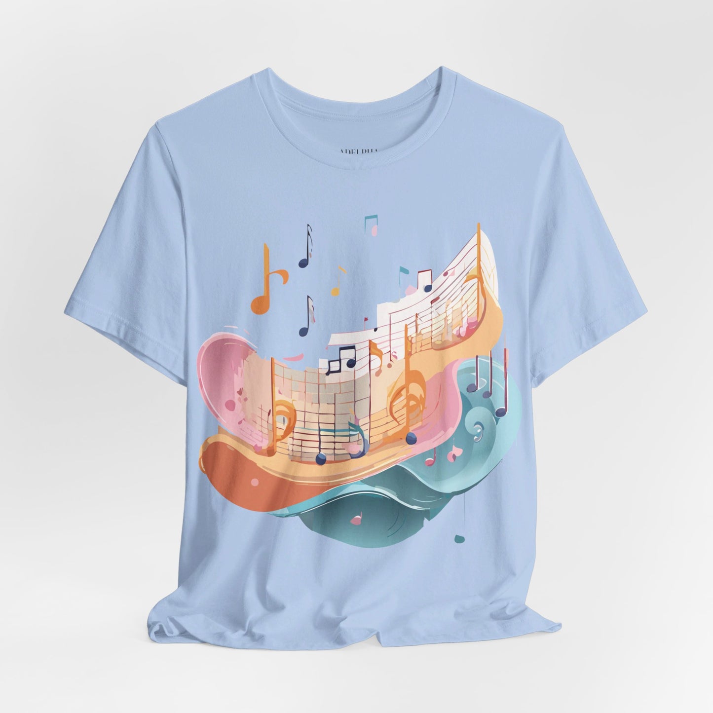 T-shirt en coton naturel - Collection Musique