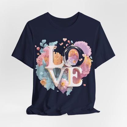 Natural Cotton Tee Shirt - Love Story Collection Printify