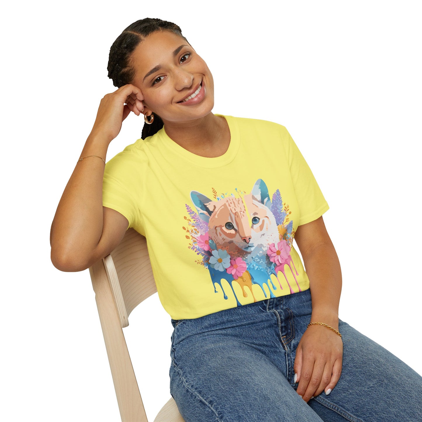 Cat Shirt, Shirt with Cat, Cats Tee, Kitten Tee
