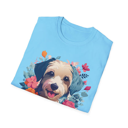 Dog Shirt Unisex Animal Tee Made From 100 Percent Ring Spun Cotton
