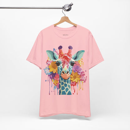 Shirt with Animals | Giraffe Printify