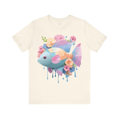 Shirt with Animals | Fish Printify