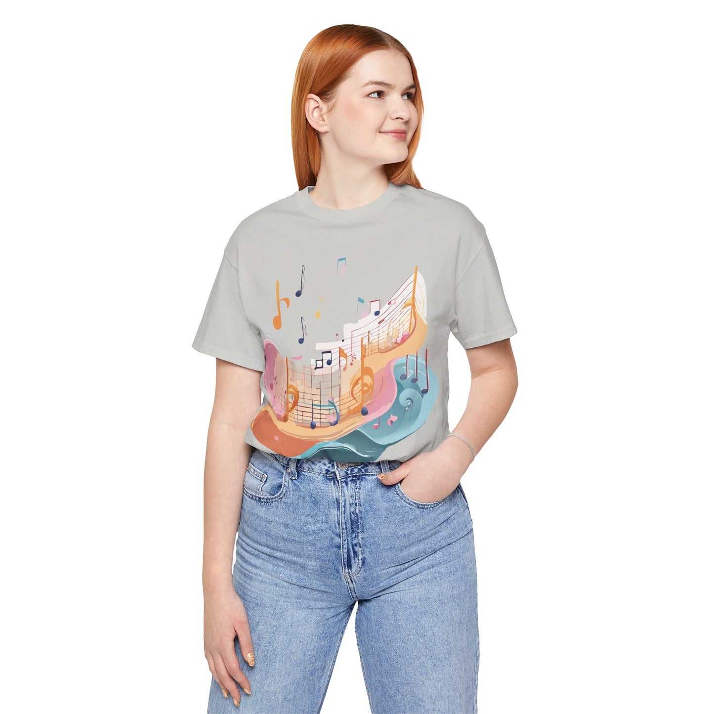 T-shirt en coton naturel - Collection Musique