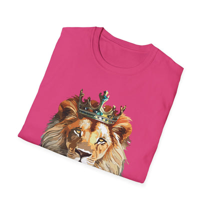 Lion Shirt Unisex Softstyle Tee Gildan 64000 100 Percent Ring Spun Cotton