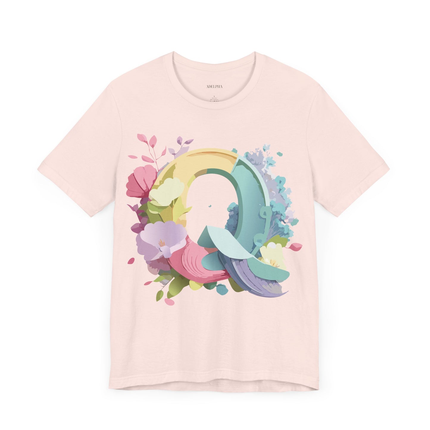 Letter Shirt, Letter Q Shirt - ADELPHA