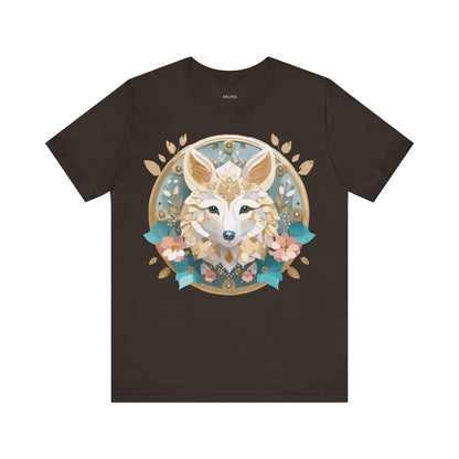 Natural Cotton Tee Shirt - Medallion Collection Printify