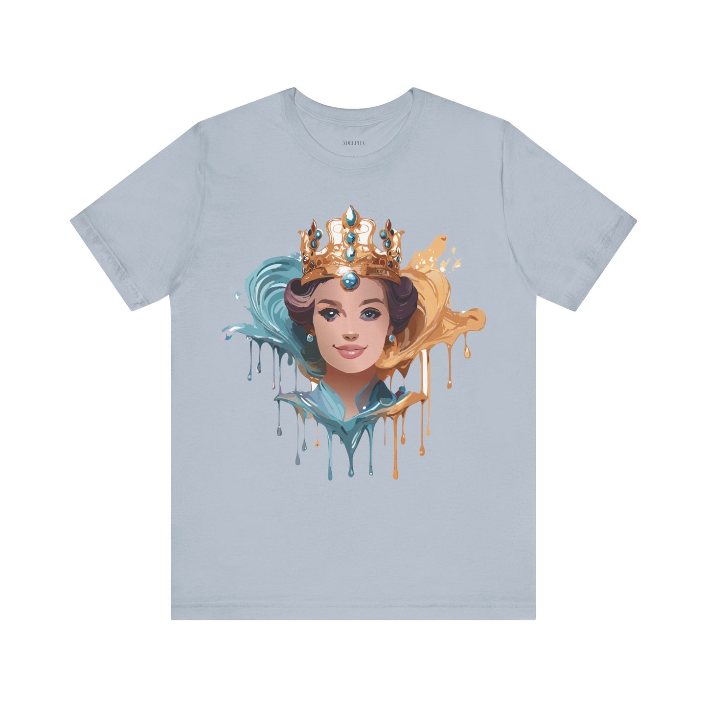 T-Shirt aus natürlicher Baumwolle – Queen Collection