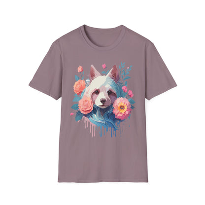 Dog Shirt Unisex Softstyle Cotton Tee Gildan 64000 With Animal Designs