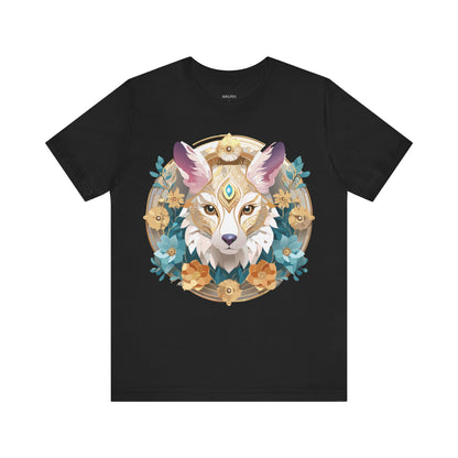 Natural Cotton Tee Shirt - Medallion Collection Printify