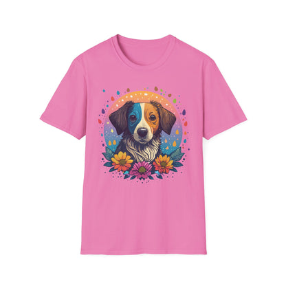 Dog Shirt Unisex Softstyle Tee 100 Percent Cotton Gildan 64000