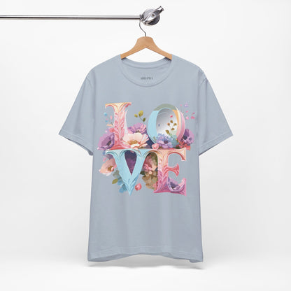Natural Cotton Tee Shirt - Love story Collection Printify