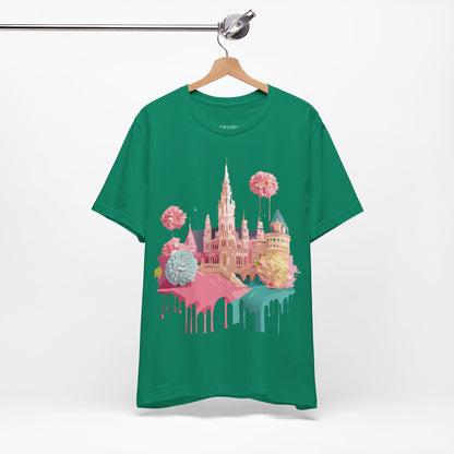 Natural Cotton Tee Shirt - Beautiful Places Collection - Vienna Printify