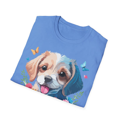 Dog Shirt Unisex Softstyle Tee Gildan 64000 100 Percent Ring Spun Cotton