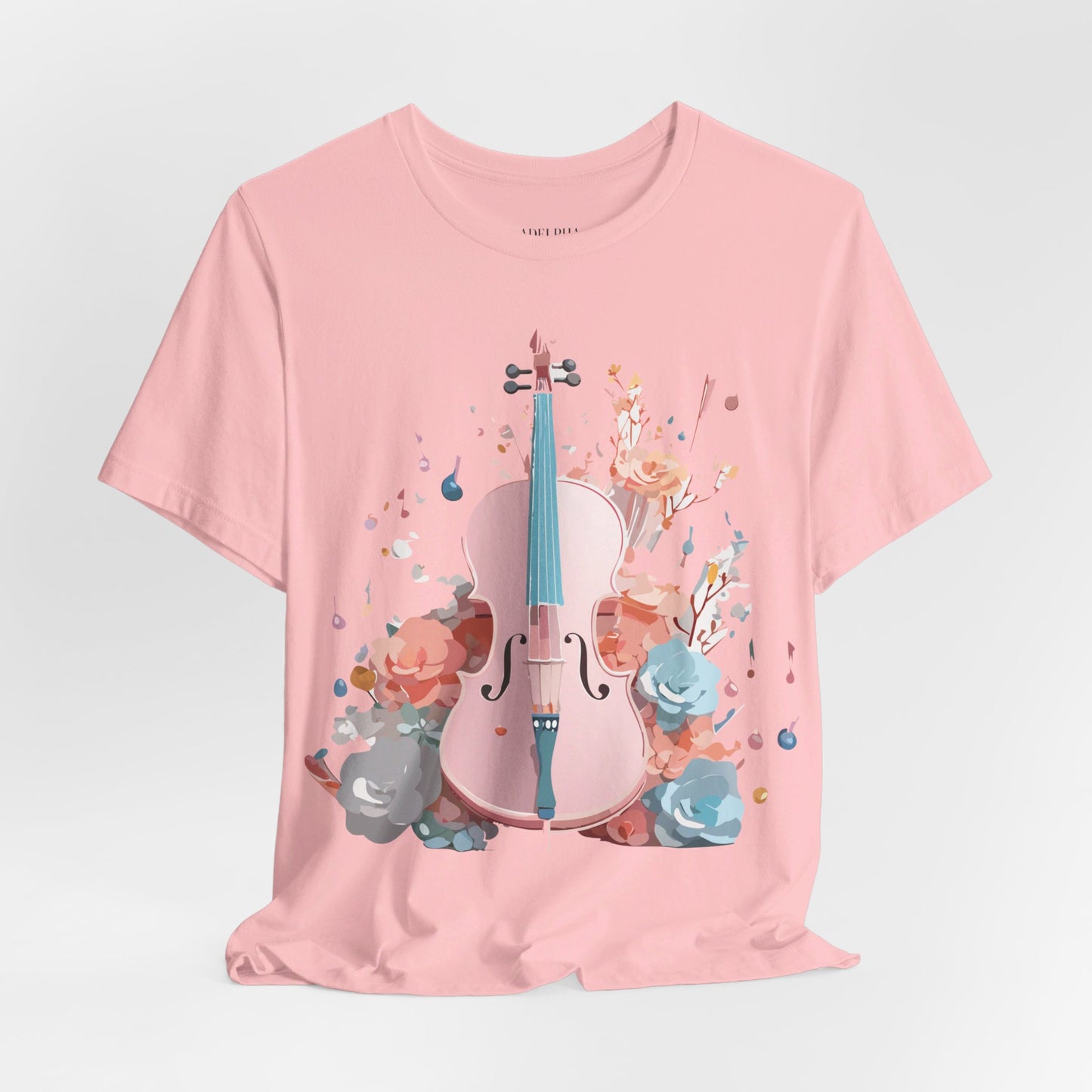 Natural Cotton Tee Shirt - Music collection