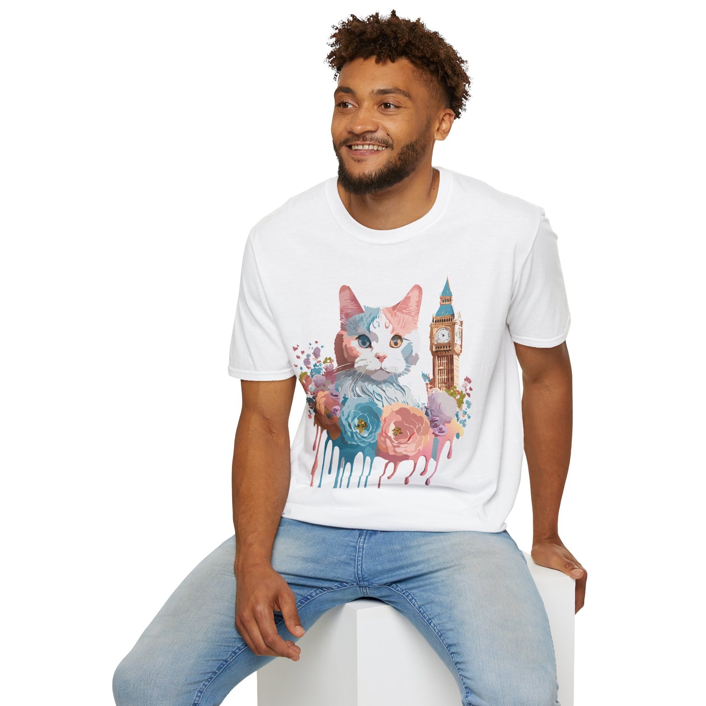 Cat Shirt, Shirt with Cat, Cats Tee, Kitten Tee