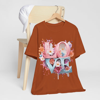 Natural Cotton Tee Shirt - Love Story Collection Printify