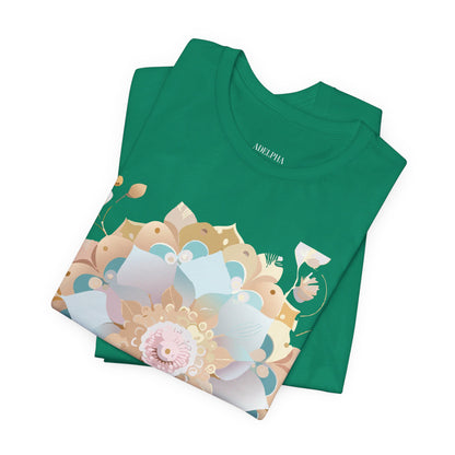 Natural Cotton Tee Shirt - Medallion Collection Printify