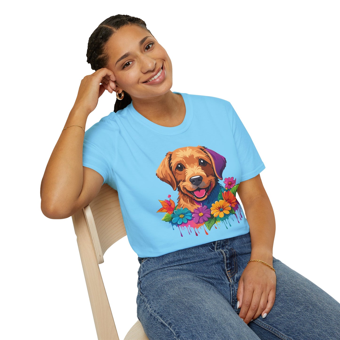 Dog Shirt, Shirt with Dog, Animal Tee, Shirt with Animals