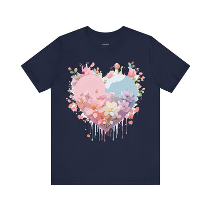 Natural Cotton Tee Shirt - Love Story Collection Printify