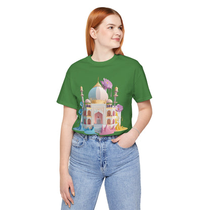 Natural Cotton Tee Shirt - Bukhara, Uzbekistan Printify