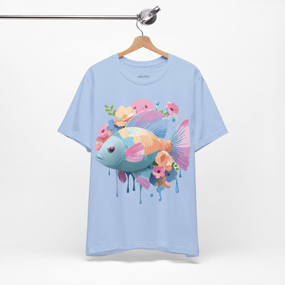 Shirt with Animals | Fish Printify