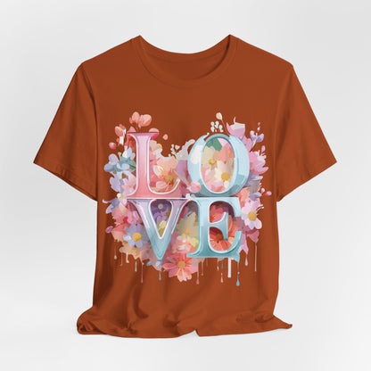 Natural Cotton Tee Shirt - Love Story Collection Printify