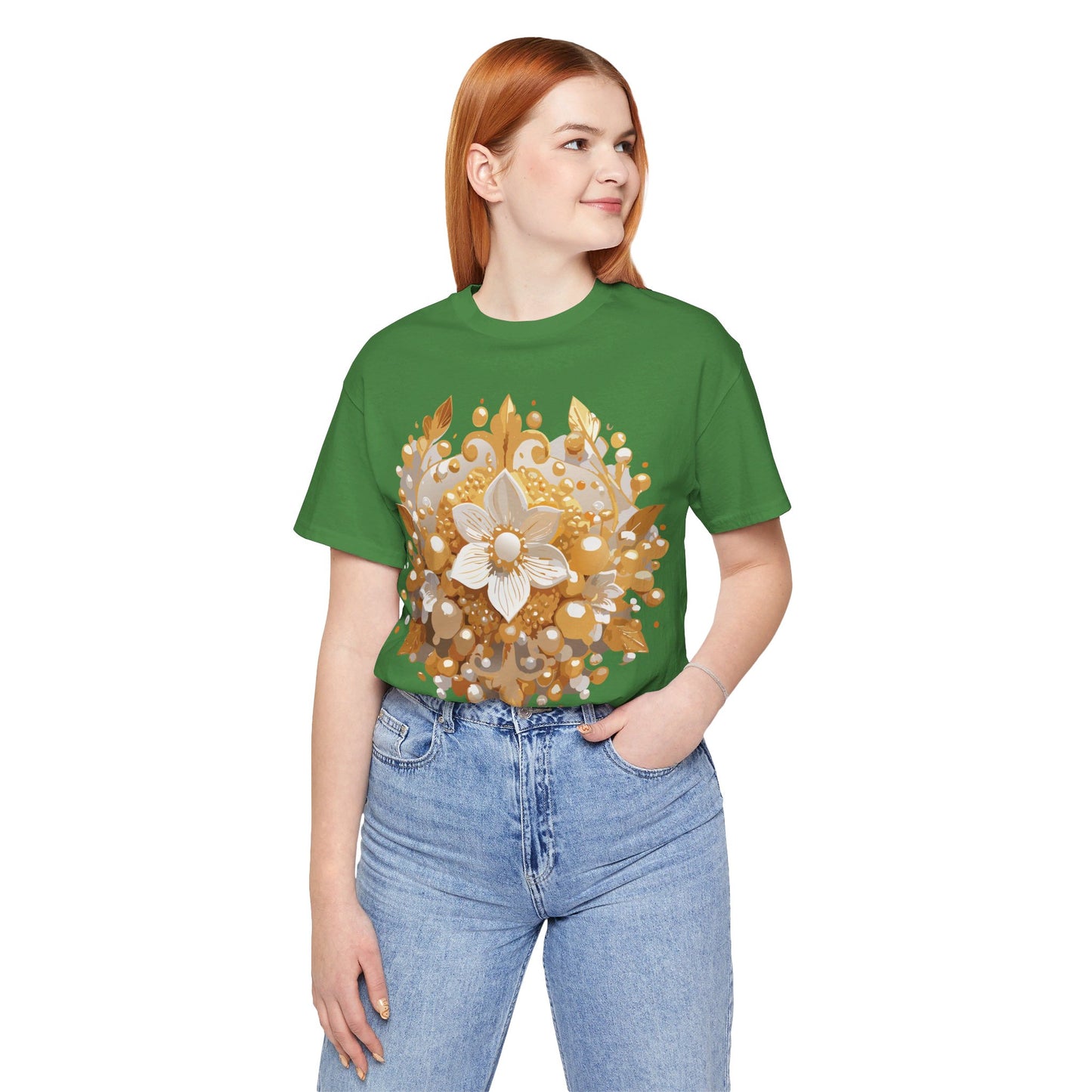 T-Shirt aus natürlicher Baumwolle – Queen Collection